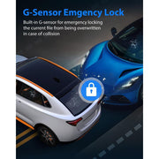 ALDF J-06 3 Channel 4K+1080P Dash Cam