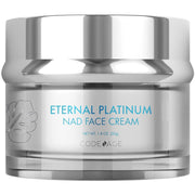 Codeage Maison Rouge NAD+ Facial Cream with Resveratrol, Niacinamide, Collagen, Hyaluronic Acid, Vitamins C & E, Aloe Vera, Shea Butter, 1.7 fl oz