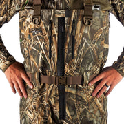 Banded Men's Black Label Elite Zipper Hunting Chest Wader, Waterproof Breathable GO-5Layer Fabric, Max7 Green, Upper X-Large, Boot 10, BW005-M7-10XLR