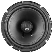 NVX Car Speakers NSP65 6.5 Inch 2-Way Coaxial, 540W Peak Power, 180W RMS, Black with Silk Dome Tweeters and Built-In Crossovers