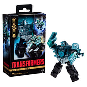 Hasbro Transformers Generations Age of the Primes Deluxe Micronus Prime 5.5-Inch Articulated Action Figure with Chimera Stone Accessory, Turquoise