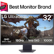 LG 32GS60QC-B Ultragear 32-inch Curved Gaming Monitor - Black