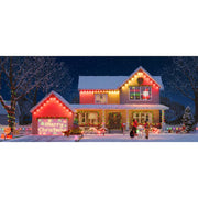 Govee H805AA11 Wi-Fi RGBIC Outdoor Permanent String Lights 100ft - Black