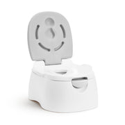 Munchkin Multi-Stage 3-in-1 Toddler Potty Seat Trainer Ring and Step Stool White 41675