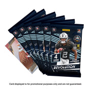 Panini 2025 Revolution NFL Football Trading Card Collectors Chest, Saquon Barkley, 6 Packs, Exclusive Parallel Card