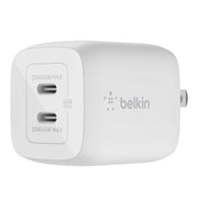 Belkin WCY012dqWH 45W Dual USB-C Wall Charger, White