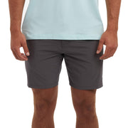 Pelagic Mako Men's Hybrid Fishing Shorts, Quick Dry Recycled 4-Way Stretch, Water and Stain Repellent, Graphite, 18 in Outseam