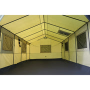 Ozark Trail 20x10 Wall Tent with Stove Jack One Room Beige