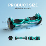 Mosta LBW30 Electric Hoverboard with New Version Bluetooth, Sweet Gummy -K6