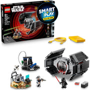 LEGO Star Wars SMART Play: Darth Vader's TIE Fighter Interactive Building Toy - Ages 8 Plus