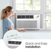 LG LW1024RD Window Air Conditioner with Remote 10,000 BTU 450 Sq. ft