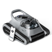 Seauto Crab Cordless Robotic Pool Cleaner with 3D Obstacle Avoidance, Smart Path Planning, 4500Pa Suction, 7800mAh Battery, Gray