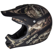 Raider 24-630MO-15 Ambush Adult Motocross Helmet DOT Approved Mossy Oak - Large