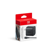 Nintendo Switch 2 AC Adapter Replacement Power Adapter Black BEEAASSKA