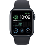 Apple Watch SE 2 Cell 40mm Midnight Aluminum - Midnight Sport Band MNTN3LL/A