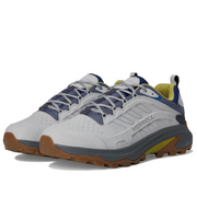 Merrell j038047 Moab Speed 2 Leather Waterproof Hiking Shoes for Men - Pigeon - 8.5M
