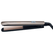 Remington Keratin Protect Hair Straightener with Keratin and Almond Oil Infused Plates, Digital Display, 5 Temperature Settings, Turbo Boost Mode, Orange and Copper, S8540