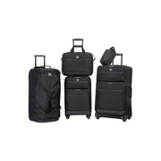 Skyway Seville 5-Pc. Lightweight Luggage Set - BLACK ONE SIZE