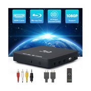 DR. J Professional EVP/203 Portable Blu Ray DVD Player with HDMI, Black