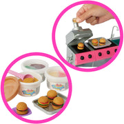 Mattel HRJ78 Barbie Dream Camper Playset with Roof Tent, BBQ Grill with Color-Change Feature and 60+ Accessories