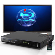 LONPOO LP-100-WM Blu Ray DVD Player Full HD Blu-ray Disc Player