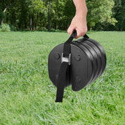 Ozark Trail U0030WM Canopy Weight Set 30 lb Total with 4 Interlocking 7.5 lb Weights and Carry Strap