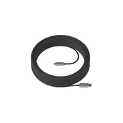Logitech Strong USB Data Transfer Cable, Active Optical, USB 3.2 Gen 2, USB Type A to USB Type C, 25m, Black, 939-001802