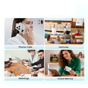 Btootos AI Voice Recorder, Real-Time Transcription and Summarization, Real-Time Audio and Video Translation, Noise Cancellation Technology, 132 Languages, 100 Hours Continuous Recording, for Meetings, Conferences, and Calls, 64 GB