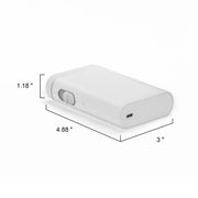 Core Innovations Wireless Thermal Portable Handheld Label Maker with Bluetooth, Built-In Cutter, Starter Label Rolls, White, CPLM10