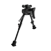 Caldwell XLA Bipod, Adjustable 6-9in Height, ARCA and Picatinny Rail Mount, Pivoting Frame with 20 Cant, Lightweight Aluminum, Black, 1237303