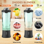 ORFELD ZZJ1SS Portable Personal Blender - 20oz Rechargeable Blender Cup for Shakes and Smoothies