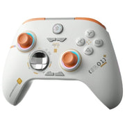 YUOY Wireless Controller for Xbox One X/S & Series X/S with RGB Light Programmable Turbo Motion Sensor Dual Vibration - White