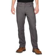 Milwaukee Mens 32 x 30 in. Gray Cotton Polyester Spandex Flex Work Pants with 6 Pockets
