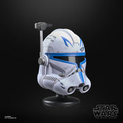 Hasbro G32235L0 Star Wars The Black Series Clone Captain Rex Collectible Display Helmet, 6-Inch Scale, Premium Mini Helmet