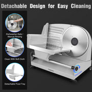 Fatabeta 200W Electric Meat Slicer for Home