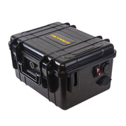 Yak-Power YP-BBK Power Pack Battery Box, Compact Waterproof Design, Integrated Power Port, Dual USB Charging, Master Power Switch