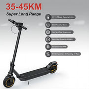 AOVOPRO Esmax 500W Foldable Electric Scooter for Adults with 10