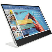 HP E14 G4 Portable Monitor, 14in IPS LCD, Full HD 1920 x 1080, 60Hz Refresh Rate, 400 Nit Brightness, USB-C Connectivity, Silver