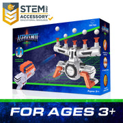 USA Toyz Astroshot Zero G Electronic Hovering Target Shooting Game with Foam Dart Blaster, 10 Floating Ball Targets, 12 Soft Foam Darts, Indoor and Outdoor Play