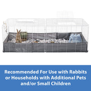 Kaytee Open Living Rooftop Add-On, Durable Chew-Proof Wire Frame, Fits 60 in x 30 in Habitat, Two Secure Doors, Large