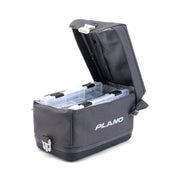 Plano Weekend Softsider 3500 Fishing Tackle Bag, Molded Waterproof Base, Spacious Storage, Die Cut Tool Sleeves, Daisy Chain Attachment Points, Slate