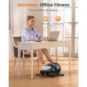 UPGO FB1124 Under Desk Ellipticals Electric, Elipse Leg Exerciser for Seniors Fully Assembled, Seated Pedal
