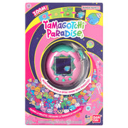 Bandai Tamagotchi Paradise Pink Land Digital Pet with Zoom Dial, 50,000+ Character Variations, Multicolor