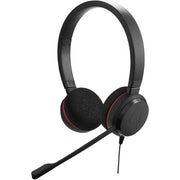 Jabra 4999-829-209 Evolve 20 UC Wired Headset, Stereo Professional Telephone Headphones