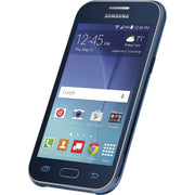 Samsung SM-J100LPP Galaxy J1 4G LTE with 8GB Memory Prepaid Cell Phone - Blue