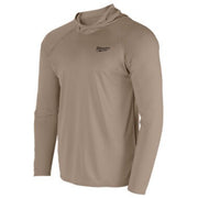 Milwaukee M550N-2X Workskin Sun Shirt, 2X, Sandstone