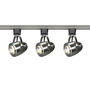 Nuvo Lighting TK417 3 Light 48in Brushed Nickel Contemporary Track Lighting Kit with Adjustable LED Heads