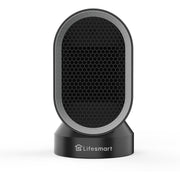 Lifesmart HTFN1283 600-Watt Personal Electric Space Heater - Black/Gray