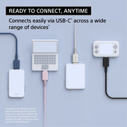 Sony IER-EX15C USB-C Wired In-Ear Headphones, Black, Stereo Sound, Built-In Microphone, Inline Remote Control