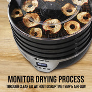 Mossy Oak 75-0701-MO 4 Tray Electric Food Dehydrator with Digital Timer, Adjustable Thermostat, 500 Watts